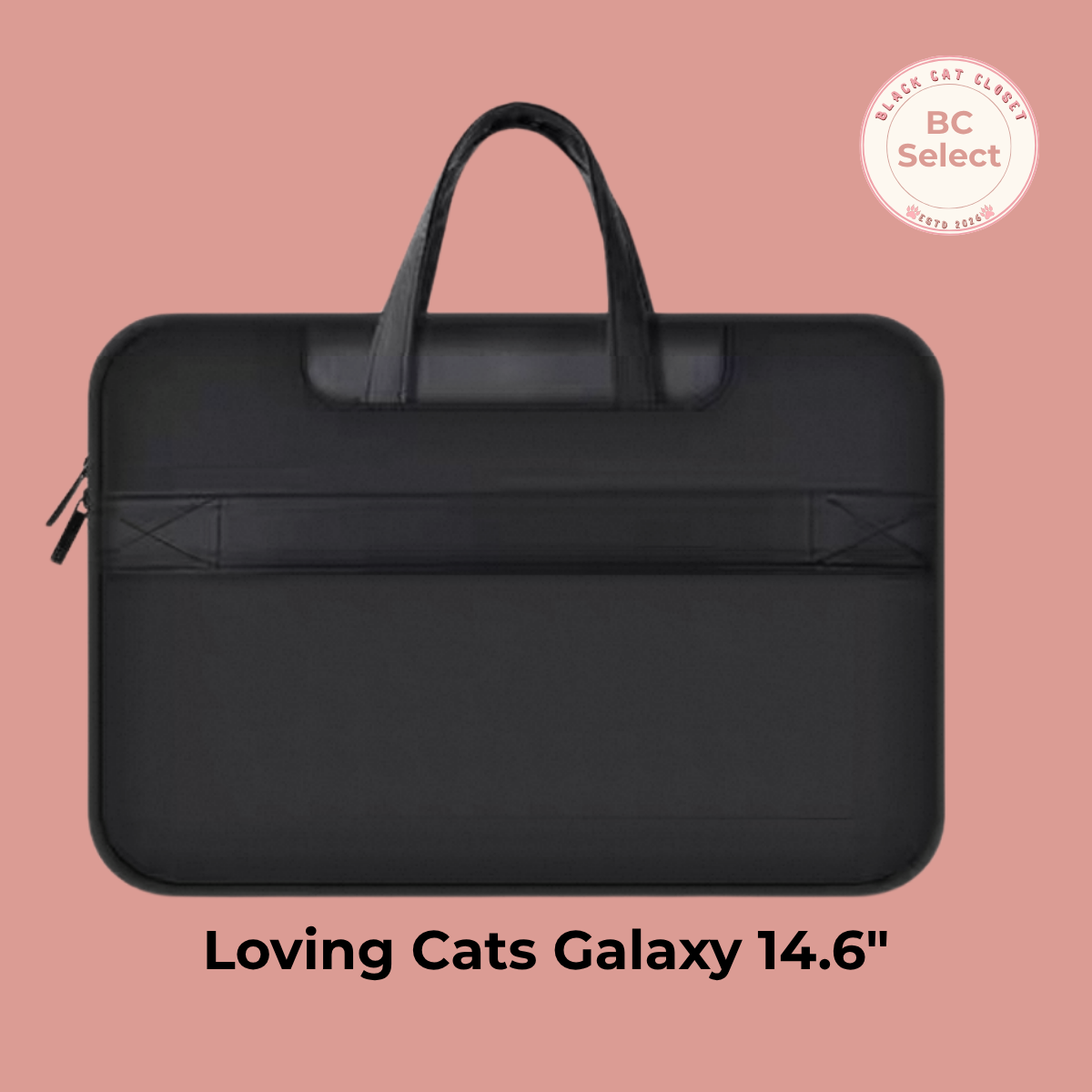 Black Cat 180° Full-Open Laptop Bag - BC Select