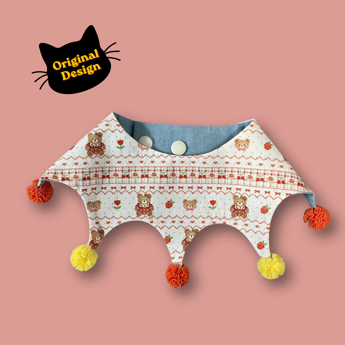 BC Original Pet Collar - Pompom Series