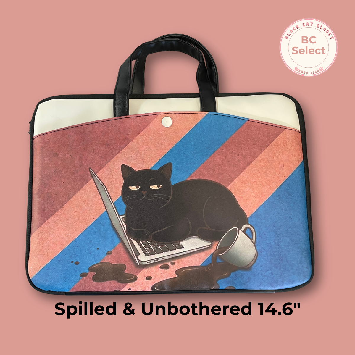 Black Cat 180° Full-Open Laptop Bag - BC Select