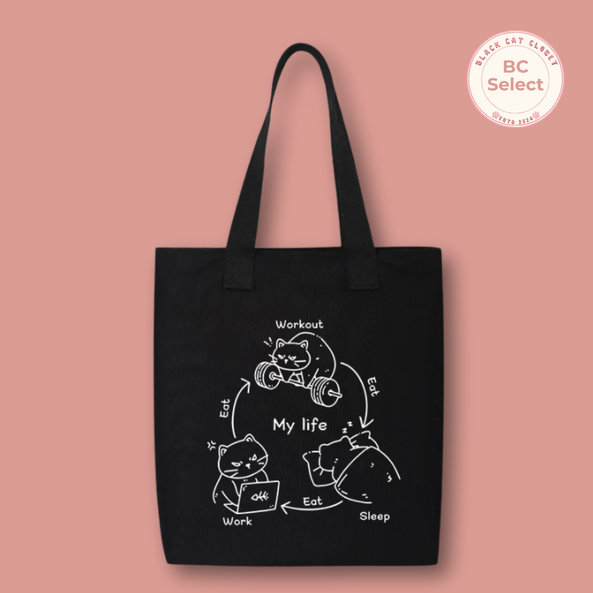 Casual Heavy-Duty Canvas Tote|BC Select