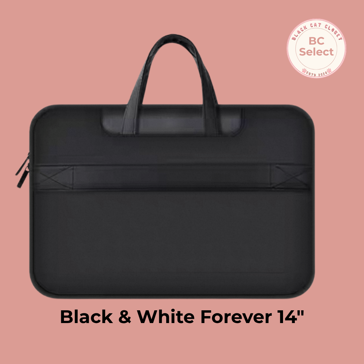 Black Cat Laptop Bag 14"~ 14.6" - BC Select