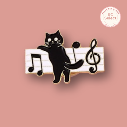 Black Cat  Pin