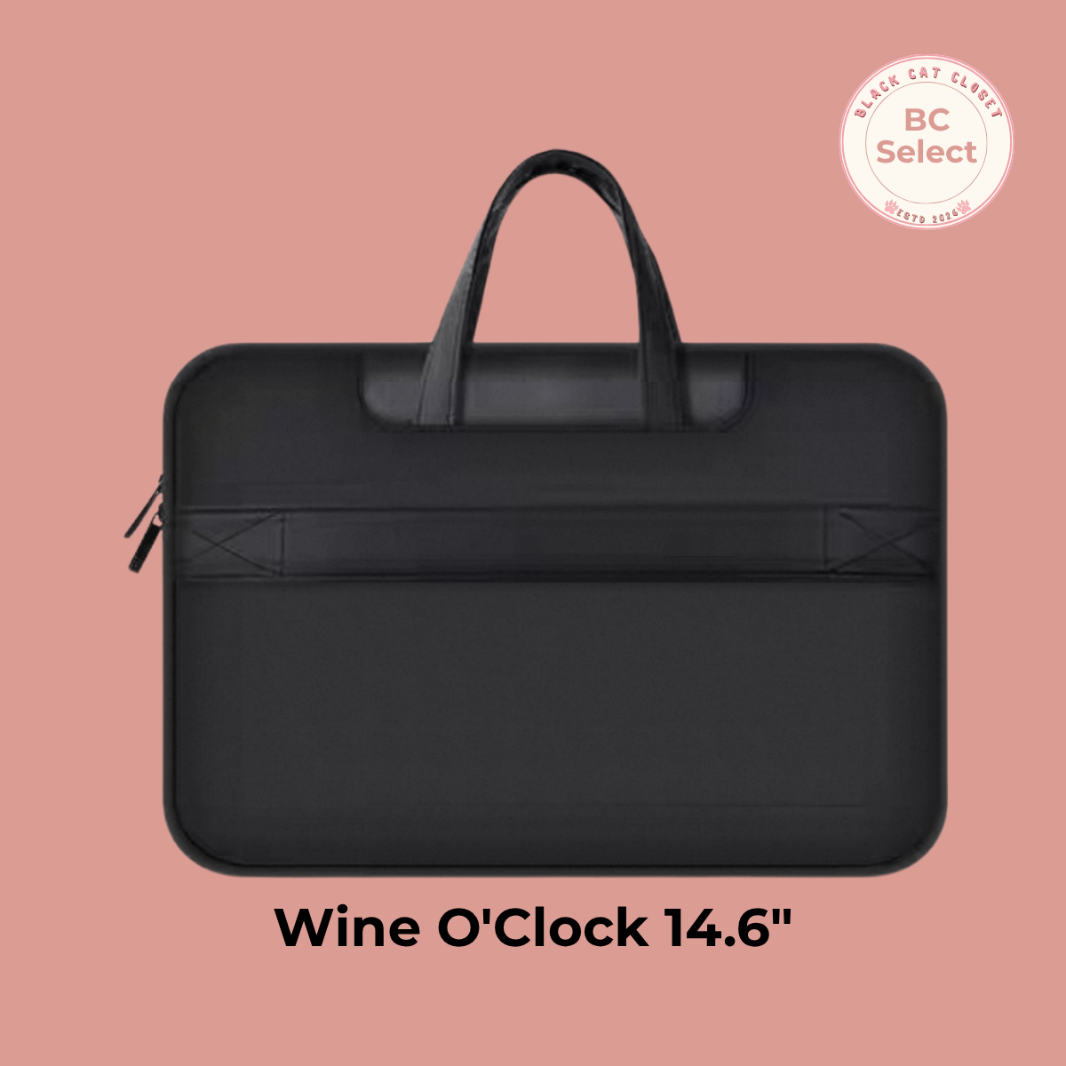 Black Cat Laptop Bag 14"~ 14.6" - BC Select