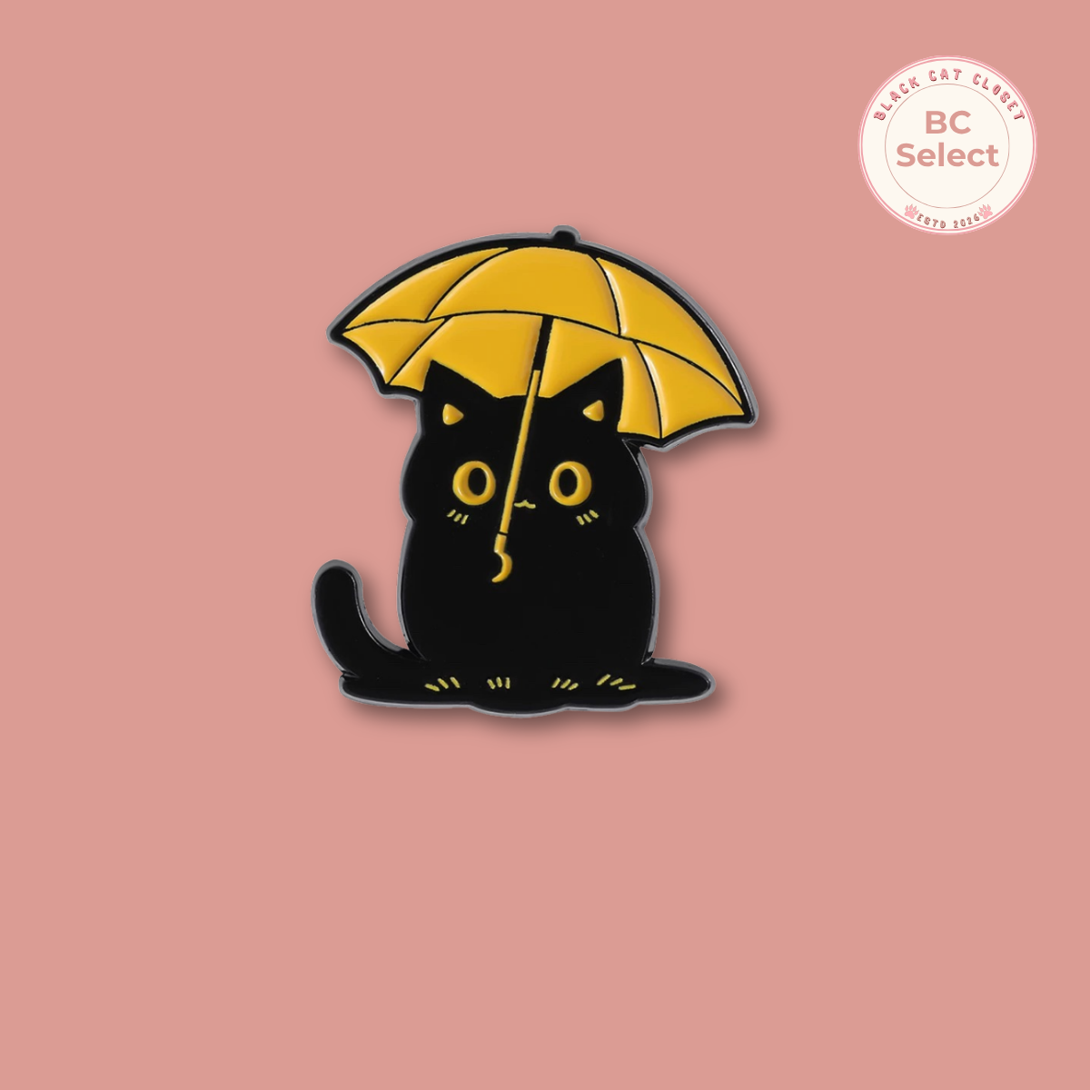 Black Cat  Pin
