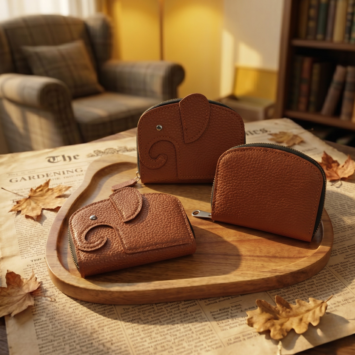 Compact Zip Wallets