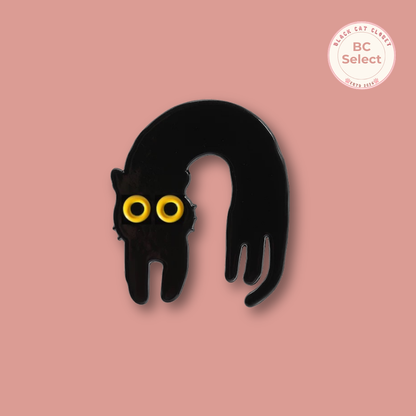Black Cat  Pin
