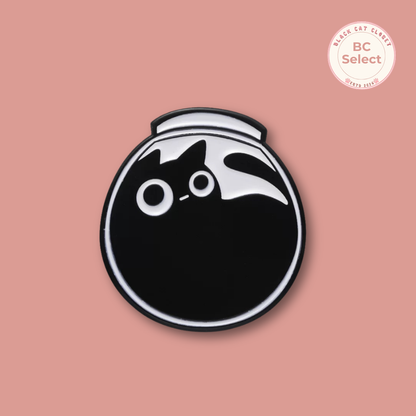 Black Cat  Pin