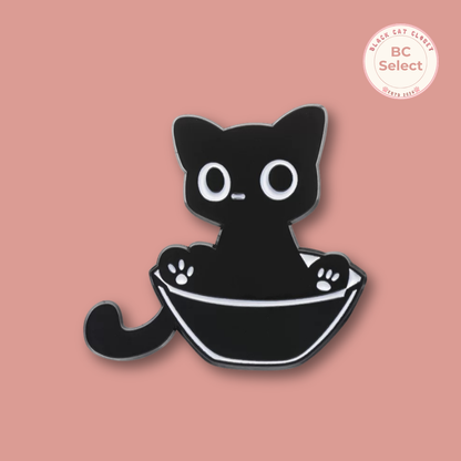 Black Cat  Pin