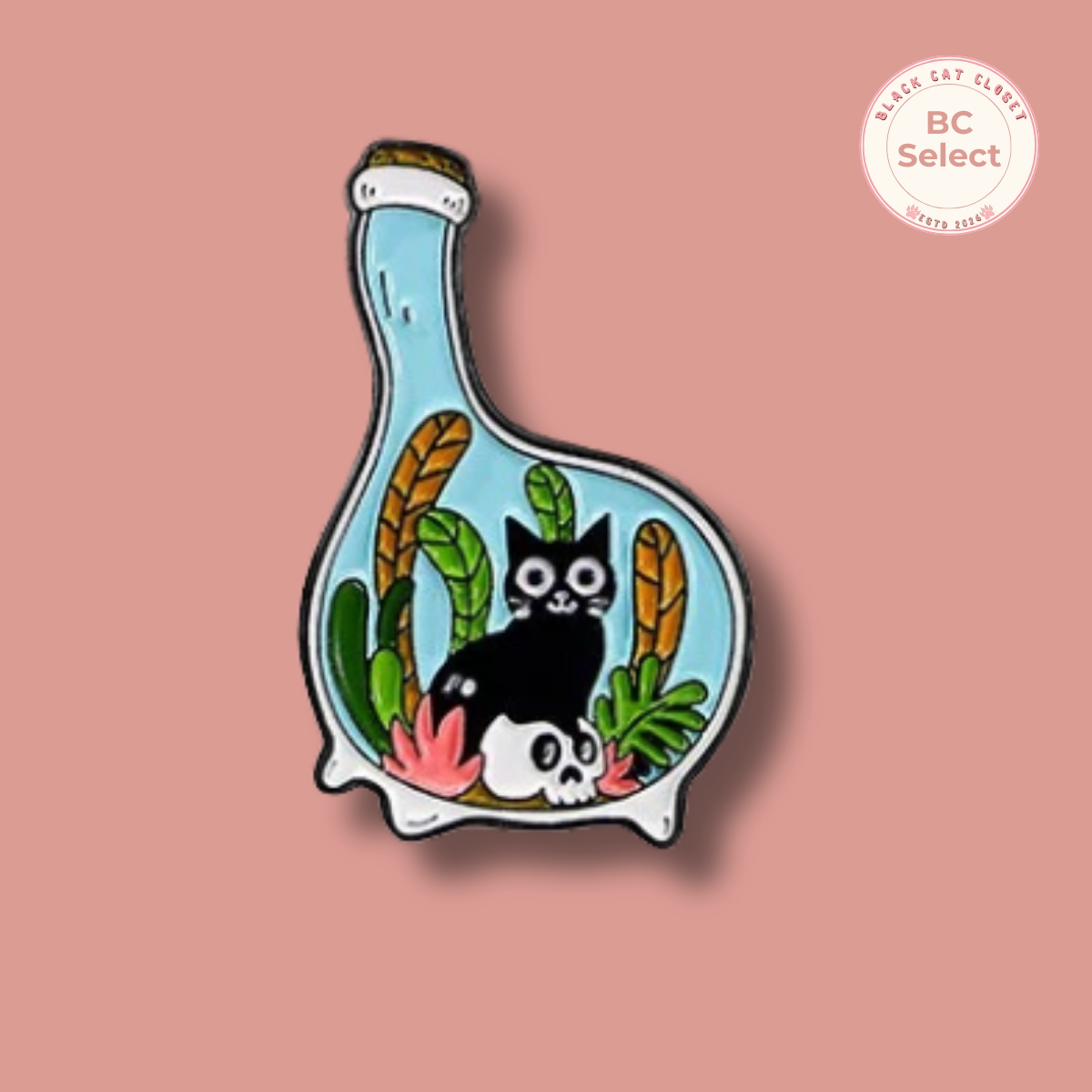 Black Cat  Pin