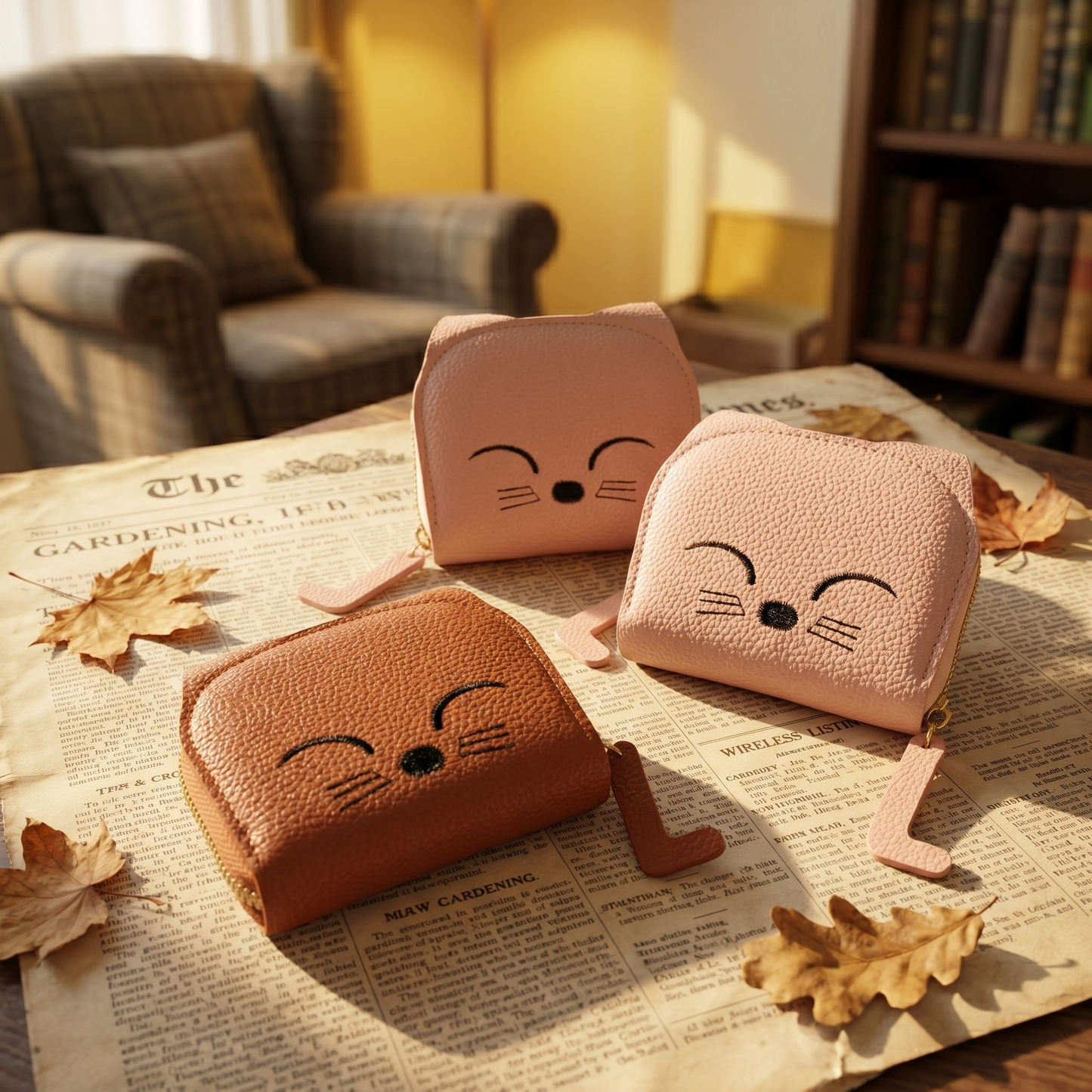 Compact Zip Wallets