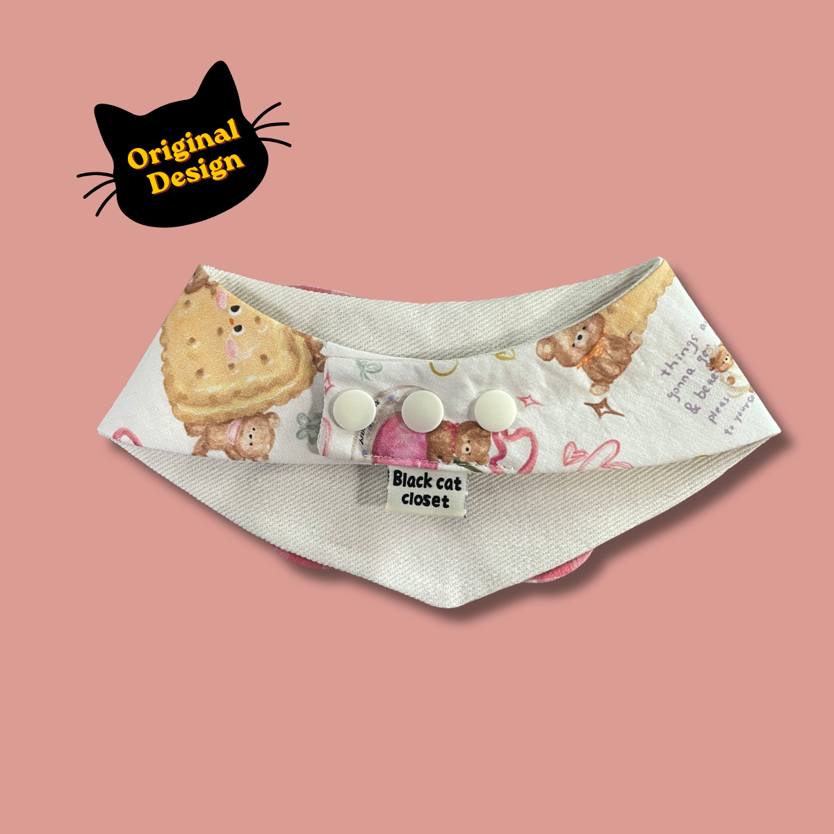 Pet Collar - Plaid Bow Series