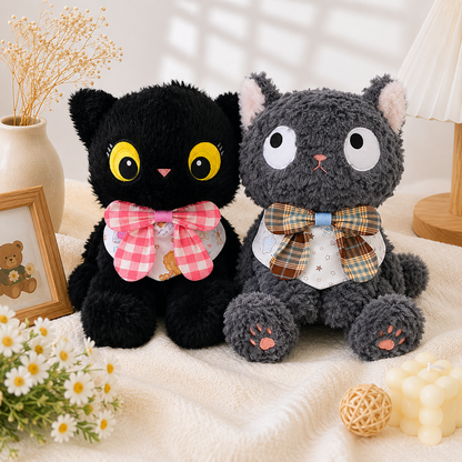 Pet Collar - Plaid Bow Series