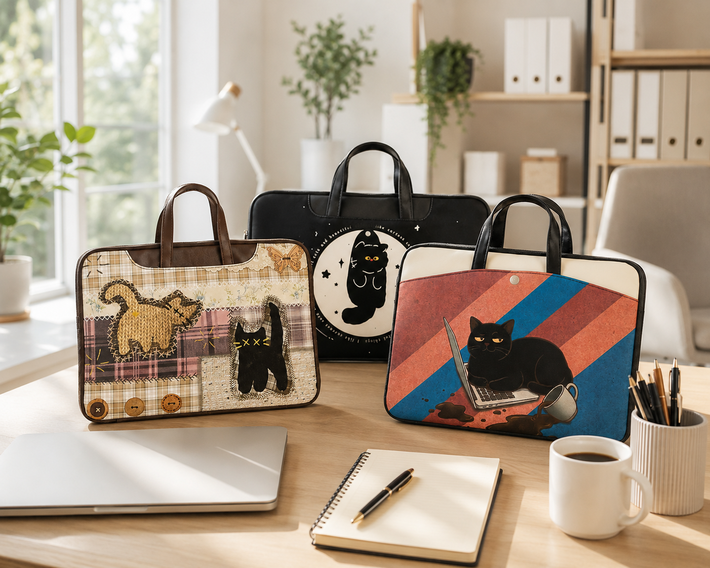 Black Cat 180° Full-Open Laptop Bag - BC Select