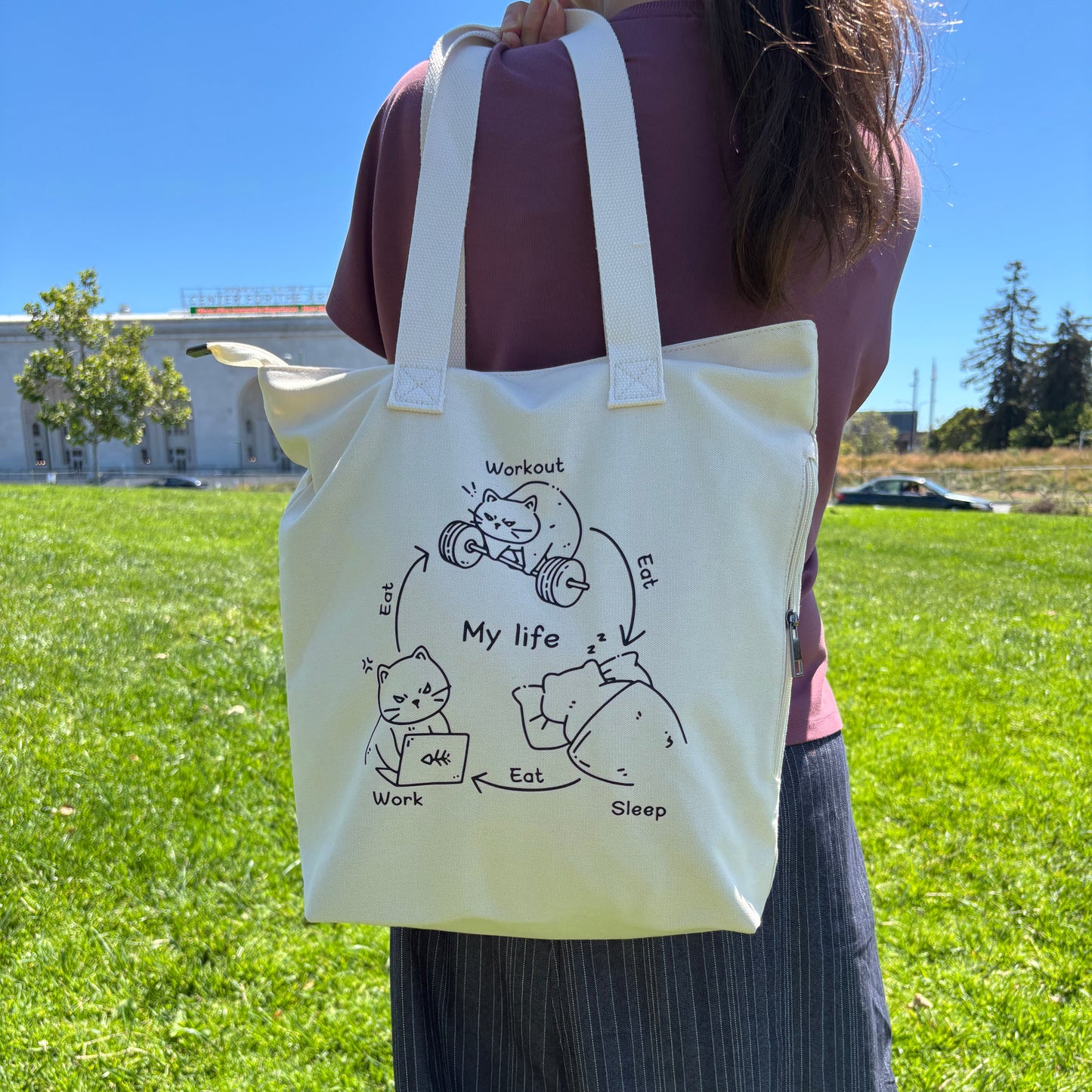 Casual Heavy-Duty Canvas Tote|BC Select