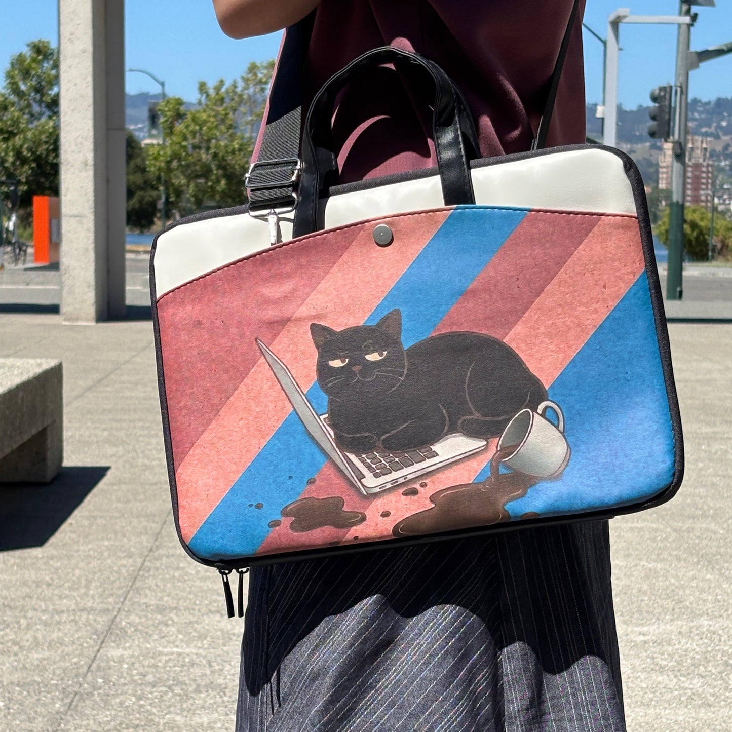 Black Cat 180° Full-Open Laptop Bag - BC Select