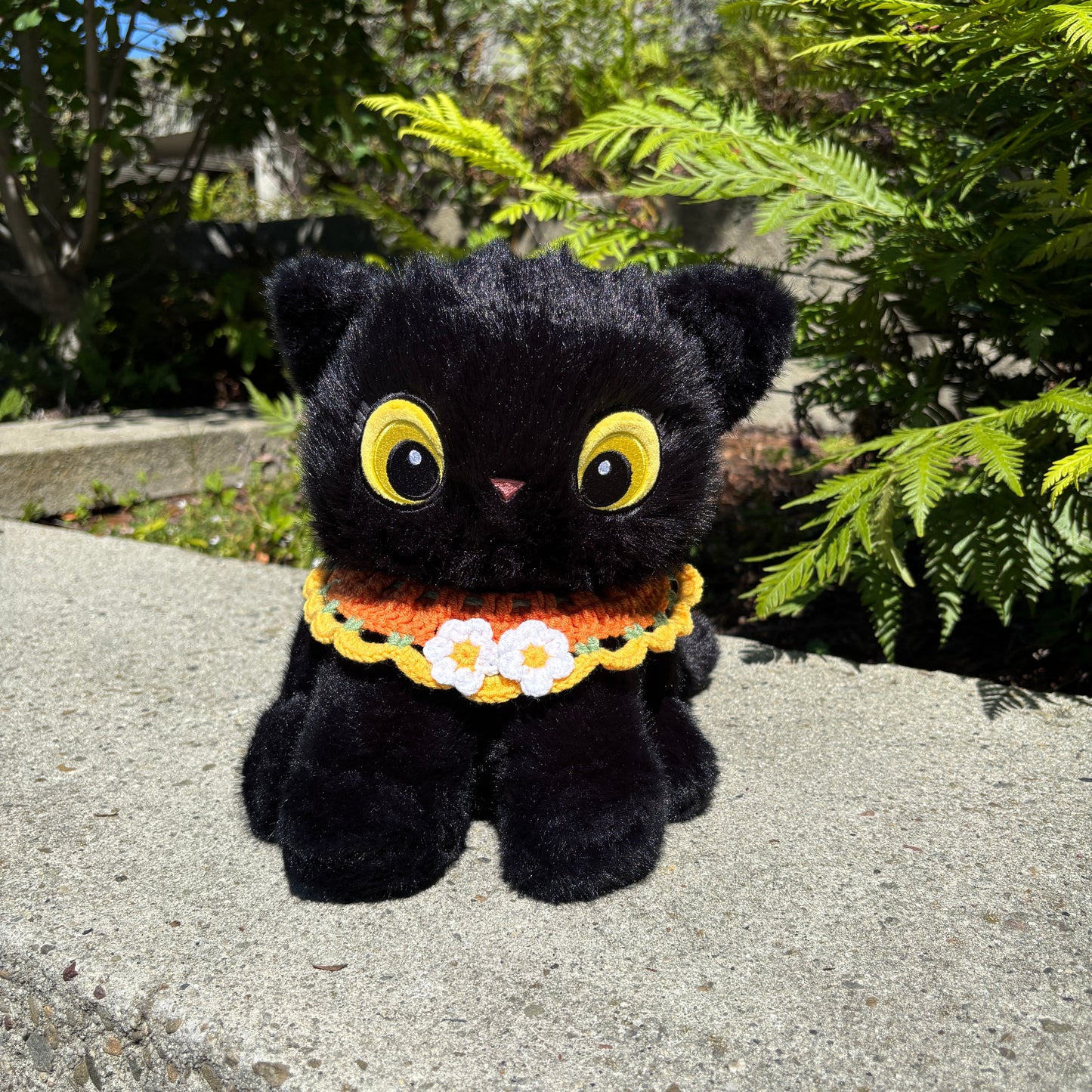 Handcrafted Crochet Cat Bandana
