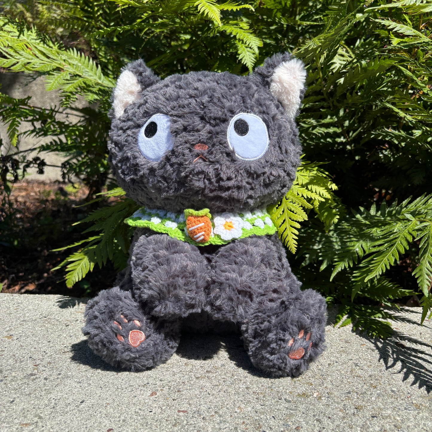 Handcrafted Crochet Cat Bandana