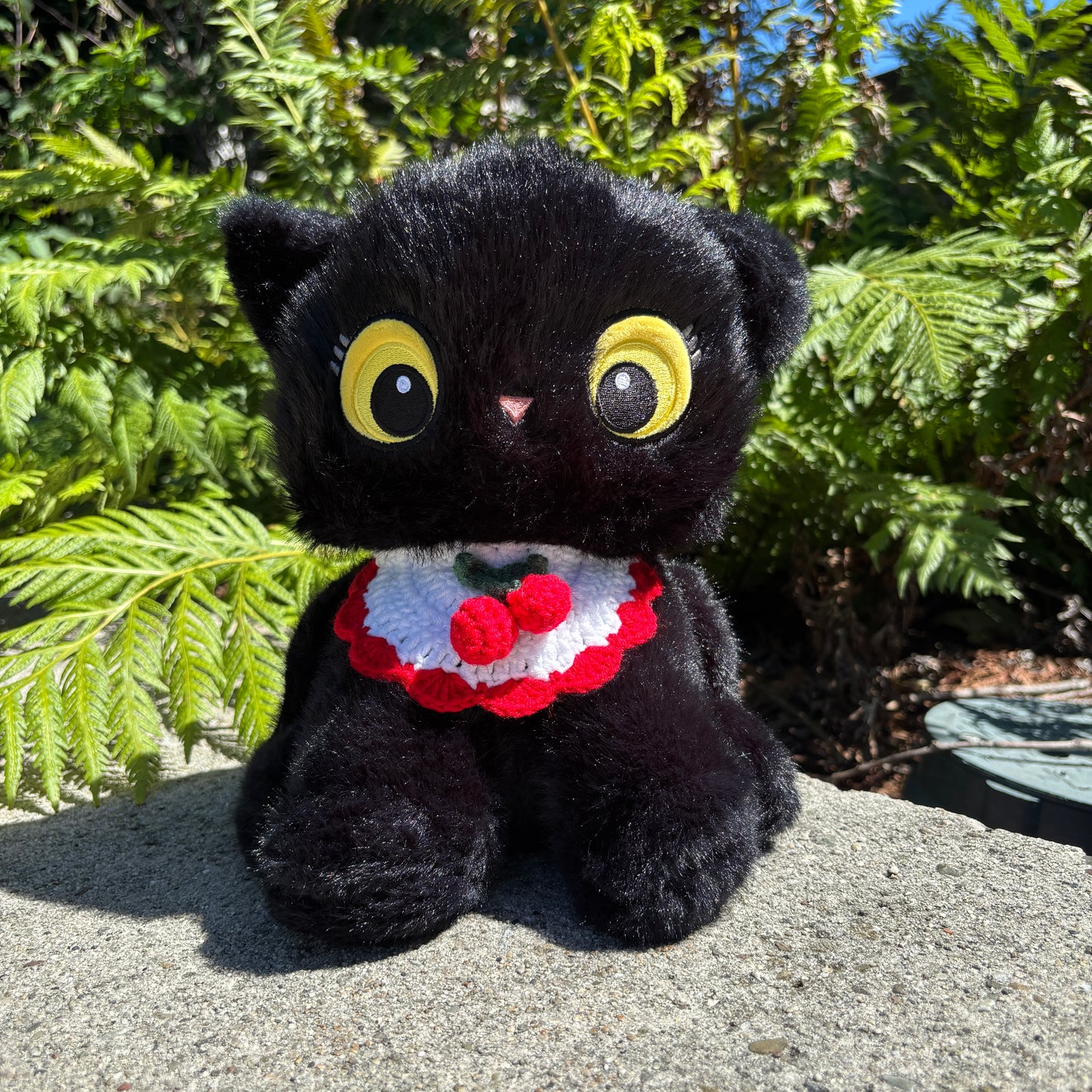 Handcrafted Crochet Cat Bandana