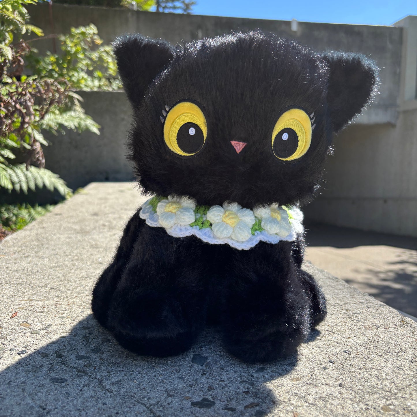 Handcrafted Crochet Cat Bandana