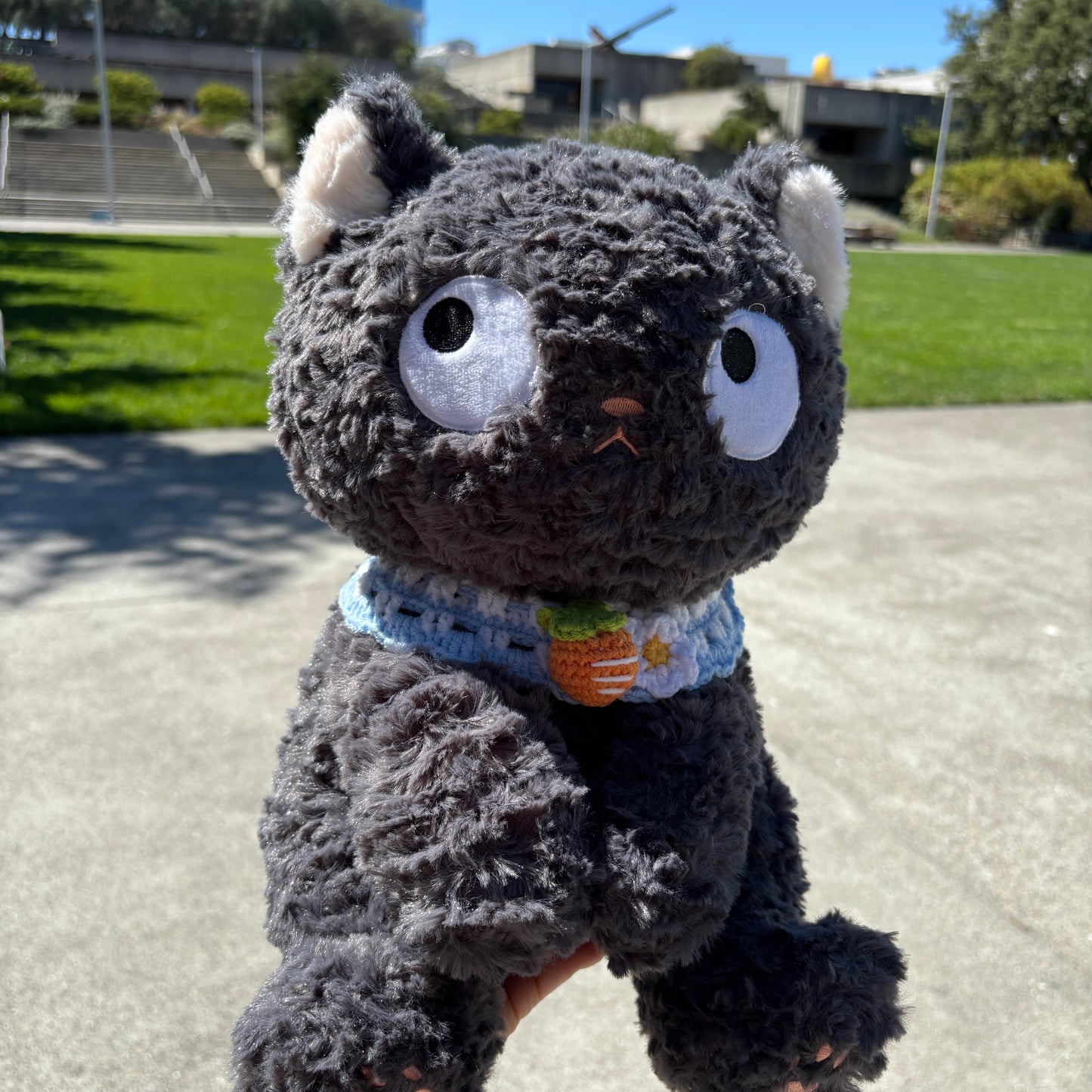 Handcrafted Crochet Cat Bandana