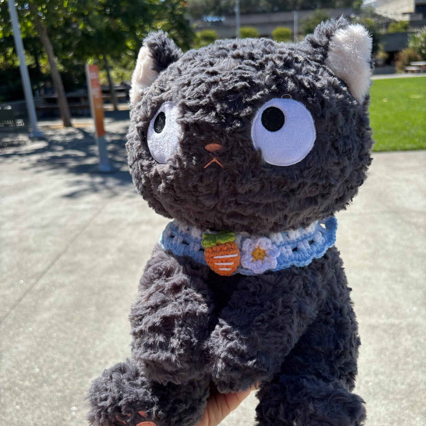 Handcrafted Crochet Cat Bandana