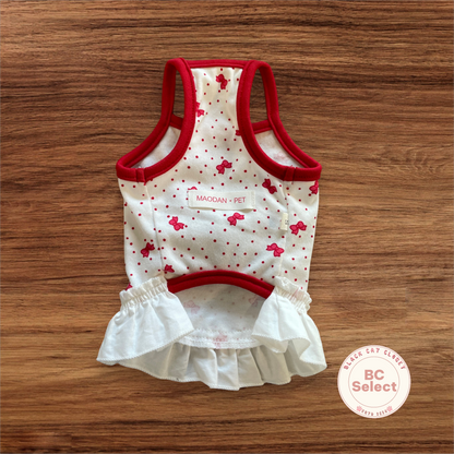 Retro Polka Dot Dress | With Signature Oversized Bow (S-XL)
