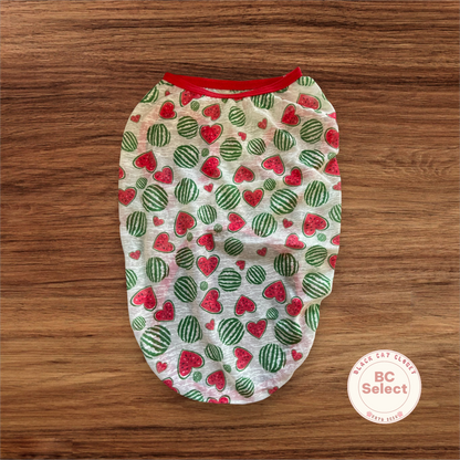 Summer Fruits Slub Cotton Tank S-XL